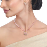 Ujjwal Das Zircon Pendant Set