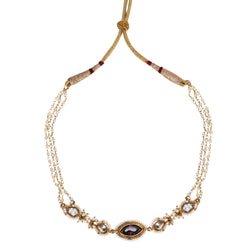 22k Gold Plated Teej Lozana Choker Set