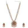 Megha Collection Adharva Zircon Necklace Set