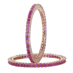 Megha Collection Anya Zircon Bangle