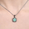 Mihika Zircon Pendant Set