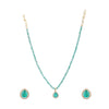 Ujjwal Zoya Zircon Pendant Set