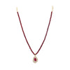 Ujjwal Zircon Rupa Pendant Set