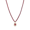 Ujjwal Zircon Rupa Pendant Set