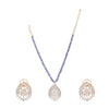 Ujjwal Akshita Zircon Pendant Set