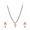 Ujjwal Firki Zircon Pendant Set