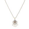 22k Gold Plated Amolya Hemalika Pendant Set