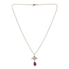 22k Gold Plated Amolya Kanira Pendant Set