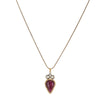 22k Gold Plated Amolya Ishira Pendant Set