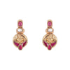 22k Gold Plated Amolya Ratna Pendant Set