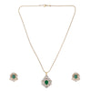 22k Gold Plated Amolya Rajnita Pendant Set