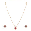 22k Gold Plated Amolya Vedhika Pendant Set