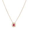 22k Gold Plated Amolya Vedhika Pendant Set