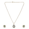 22k Gold Plated Amolya Khushaali Pendant Set