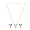 22k Gold Plated Amolya Haritha Pendant Set