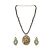 22k Gold Plated Amolya Chitra Pendant Set