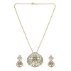 22k Gold Plated Amolya Divisha Pendant Set