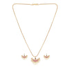 22k Gold Plated Amolya Ardhika Pendant Set