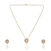 22k Gold Plated Amolya Saanvika Pendant Set