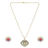 22k Gold Plated Amolya Vanshika Pendant Set