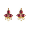 22k Gold Plated Amolya Charvi Pendant Set