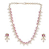22k Gold Plated Amolya Pushkara Necklace Set