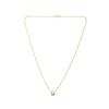 Sparsh 22k Gold Plated Zircon Pendant
