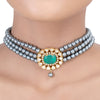 GULUBAND Nalina POLKI CHOKER SET