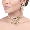 GULUBAND Naveta KUNDAN CHOKER SET