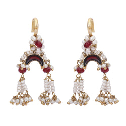 22k  Gold Plated Ruby Earcuff