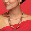 Swarnam - Gold Strings Menka Necklace Set