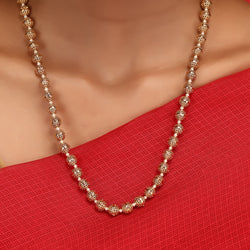 Swarnam - Gold Strings Jyothika Necklace Set