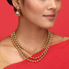 Swarnam - Gold Strings Aishwarya Necklace Set