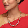 Swarnam - Gold /Silver Strings Chetu Necklace Set