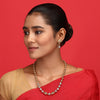 Swarnam - Gold /Silver Strings Chetu Necklace Set