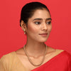 Swarnam - Gold Strings Anushka Necklace Set