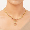 22k Gold Plated Gulnaar Meera Necklace Set