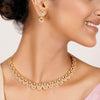 22k Gold Plated Zivara Hridaya Necklace Set