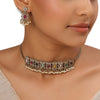 22k Gold Plated Kanchan Ishani Choker Set