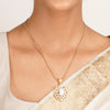 22k Gold Plated Ridhi Varga Pendant Set