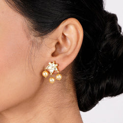 22k Gold Plated Nyra Quenby Earring