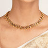 22k Gold Plated Kanaka Jivika Necklace Set