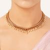 22k Gold Plated Sunheri Vaidehi Necklace Set