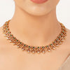 22k Gold Plated Sunheri Tarini Necklace Set