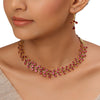 22k Gold Plated Kanchan Kalyani Necklace Set