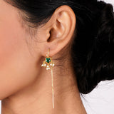 22k Gold Plated Sui Dhaga Laveya Earring