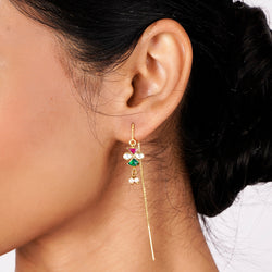 22k Gold Plated Sui Dhaga Viraasat Earring