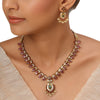 22k Gold Plated Kanchan Karishma Necklace Set
