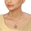 22k Gold Plated Sampada Kalasakhi Pendant set