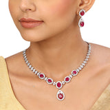 22k Gold Plated Sampada Kiranmayi Necklace set